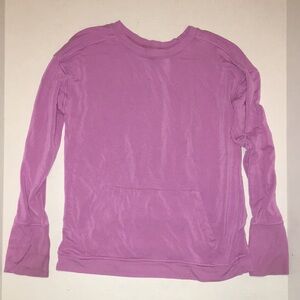 Lavender Crewneck Pullover Sweatshirt